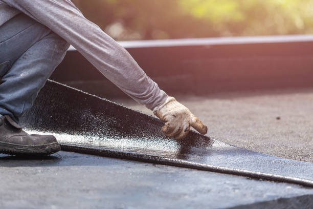 Professional Waterproofing technician working in North Manchester, IN